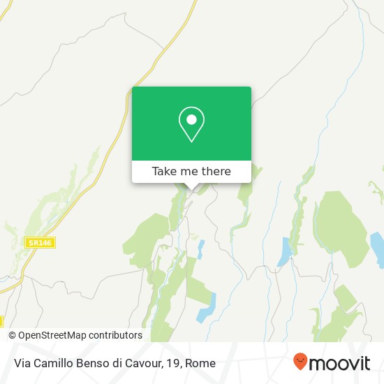 Via Camillo Benso di Cavour, 19 map