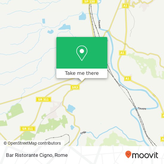 Bar Ristorante Cigno map