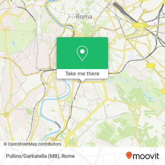 Pullino/Garbatella (MB) map