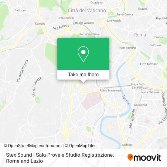 Stex Sound - Rehearsal Room and Recording Studio map