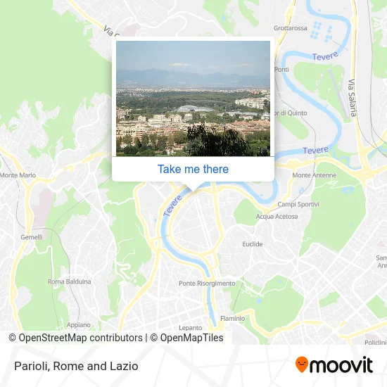 Parioli map