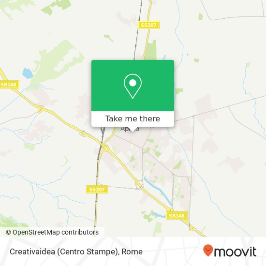 Creativaidea (Centro Stampe) map