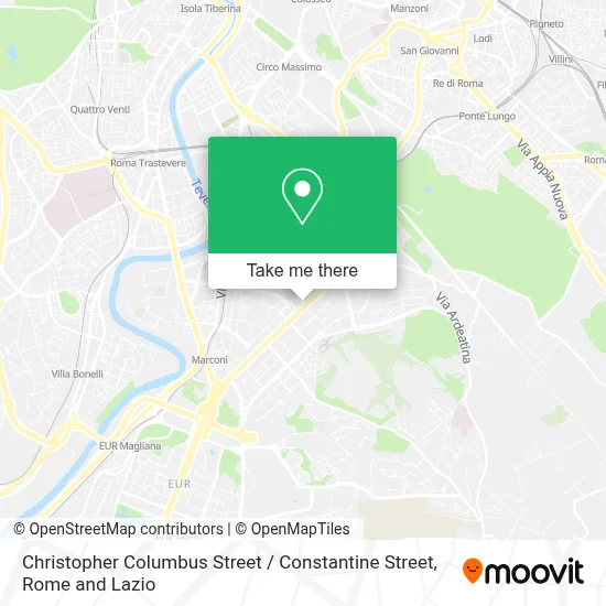 Christopher Columbus Street / Constantine Street map