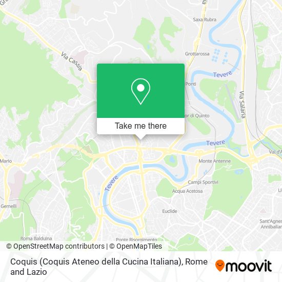 Coquis (Coquis Ateneo della Cucina Italiana) map