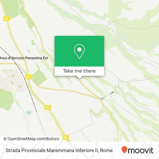 Strada Provinciale Maremmana Inferiore II map