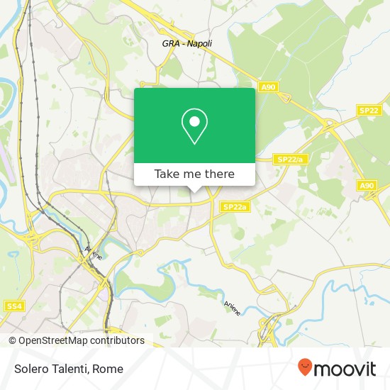 Solero Talenti map