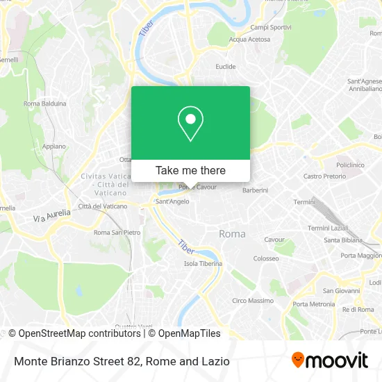 Monte Brianzo Street 82 map