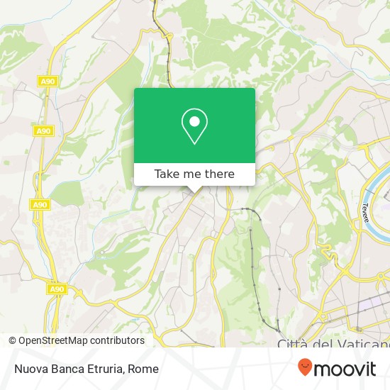 Nuova Banca Etruria map