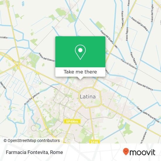 Farmacia Fontevita map