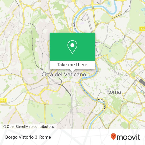 Borgo Vittorio  3 map