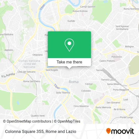 Colonna Square 355 map