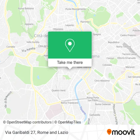 Garibaldi Street 27 map