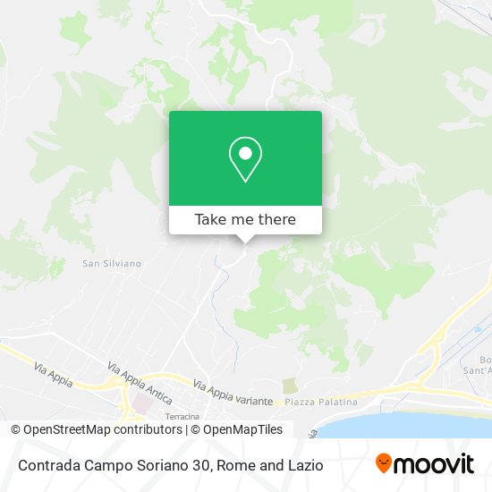 Contrada Campo Soriano  30 map