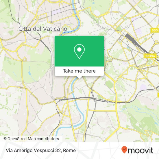 Via Amerigo Vespucci 32 map