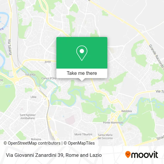 Giovanni Zanardini Street 39 map