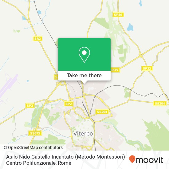 Asilo Nido Castello Incantato (Metodo Montessori) - Centro Polifunzionale map