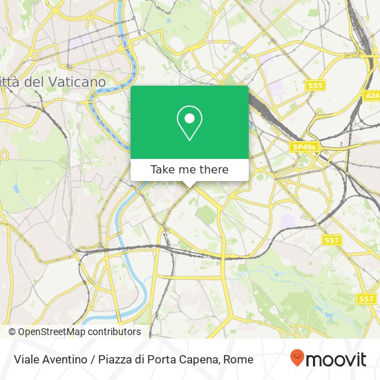 Viale Aventino / Piazza di Porta Capena map