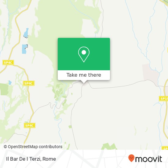 Il Bar De I Terzi map