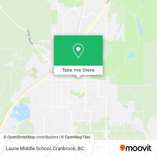 Laurie Middle School map