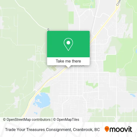 Trade Your Treasures Consignment map