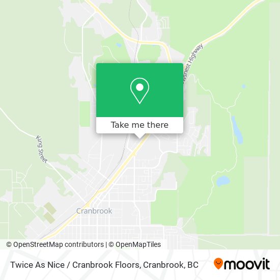 Twice As Nice  / Cranbrook Floors map