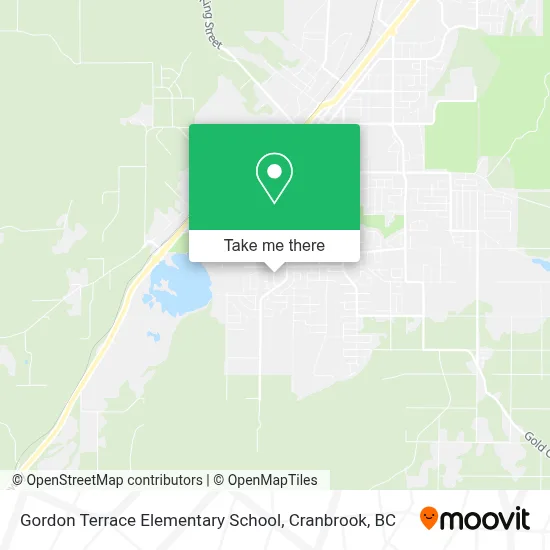 Gordon Terrace Elementary School map