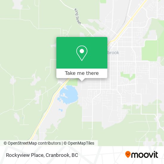 Rockyview Place map