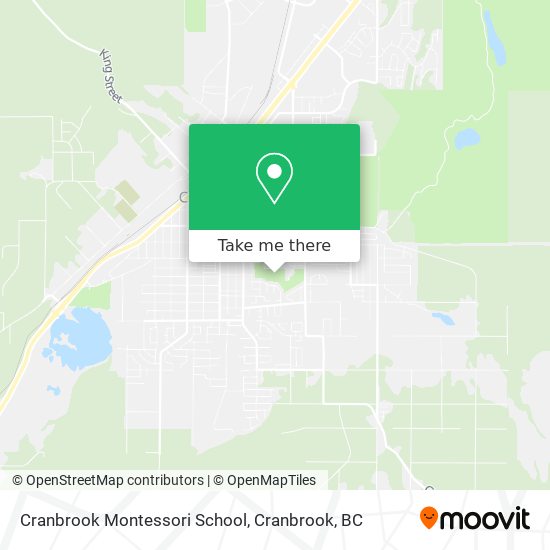 Cranbrook Montessori School plan