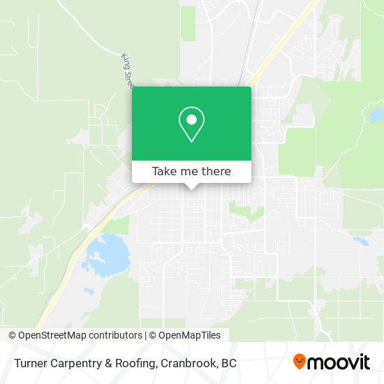 Turner Carpentry & Roofing map