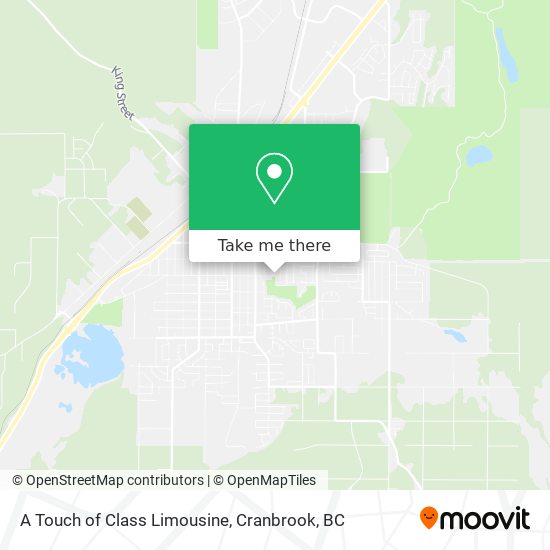 A Touch of Class Limousine plan