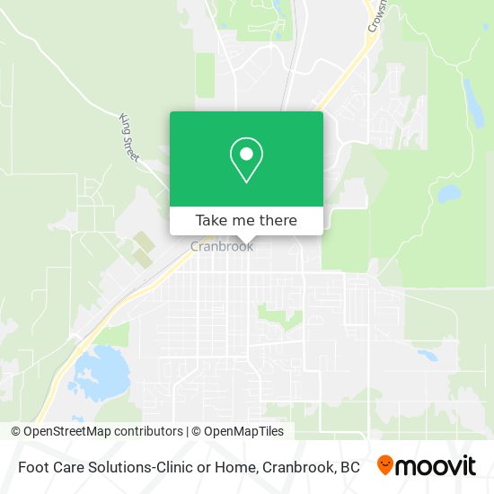 Foot Care Solutions-Clinic or Home map