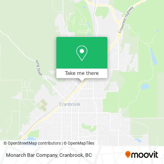 Monarch Bar Company map