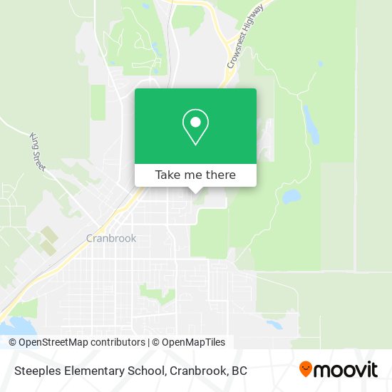 Steeples Elementary School map