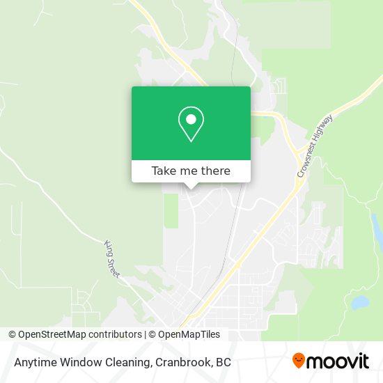 Anytime Window Cleaning map