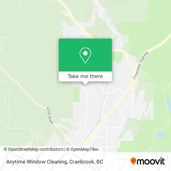 Anytime Window Cleaning map