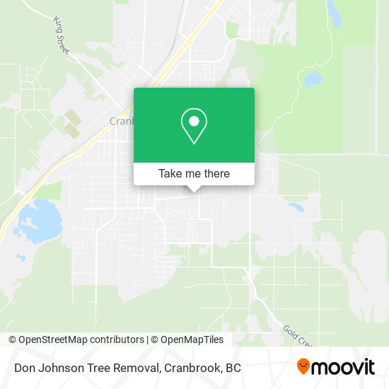 Don Johnson Tree Removal map