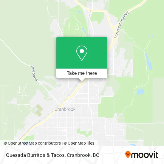 Quesada Burritos & Tacos map