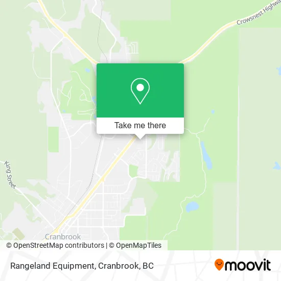 Rangeland Equipment map