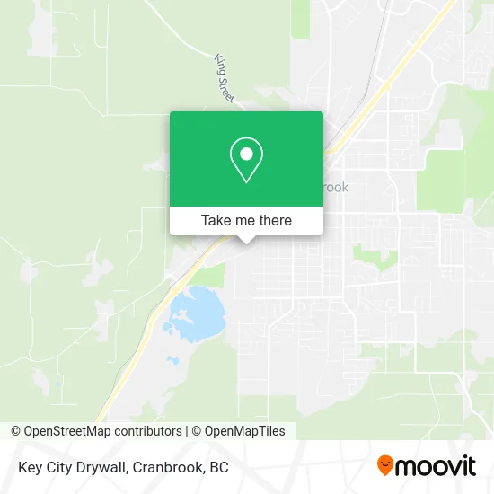 Key City Drywall map