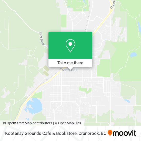 Kootenay Grounds Cafe & Bookstore map