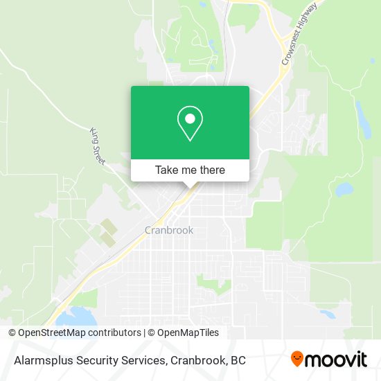 Alarmsplus Security Services map