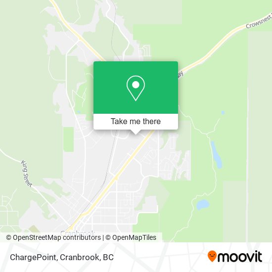 ChargePoint map