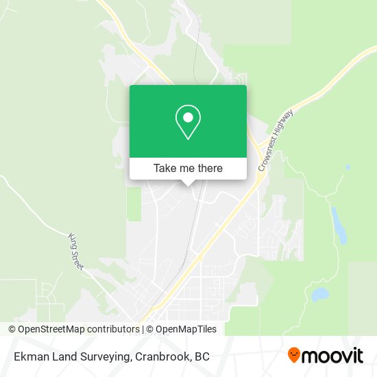 Ekman Land Surveying map