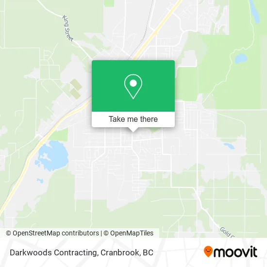 Darkwoods Contracting map