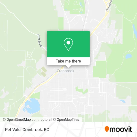 Pet Valu map
