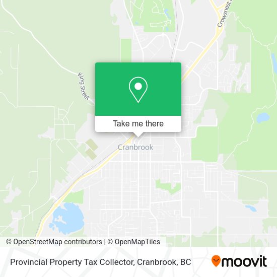 Provincial Property Tax Collector map