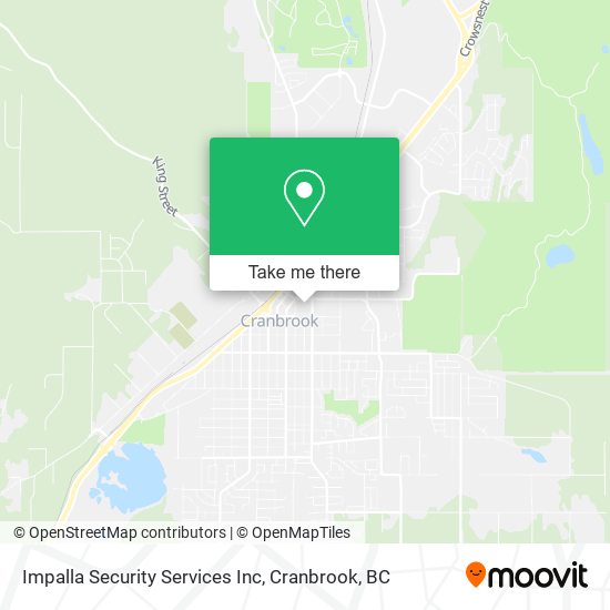 Impalla Security Services Inc map