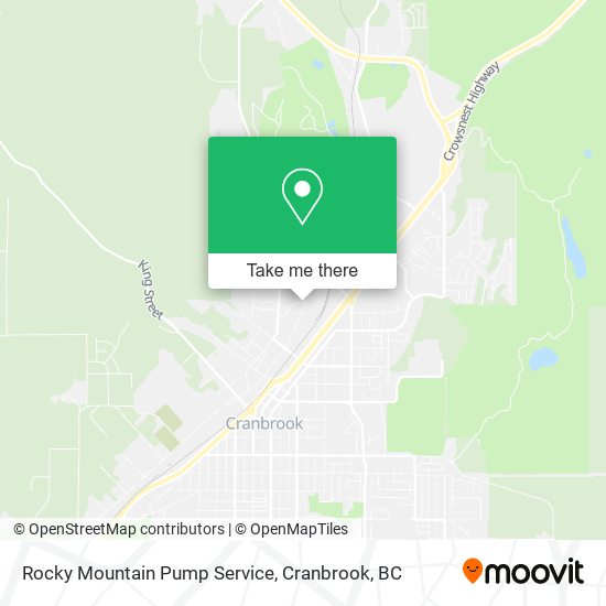 Rocky Mountain Pump Service map