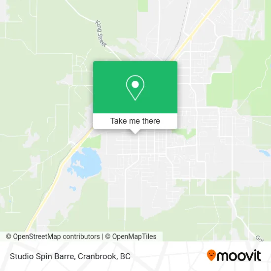 Studio Spin Barre map