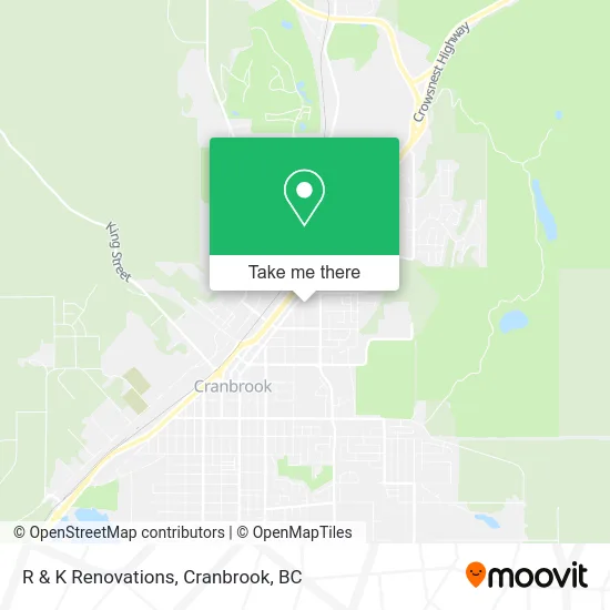 R & K Renovations map